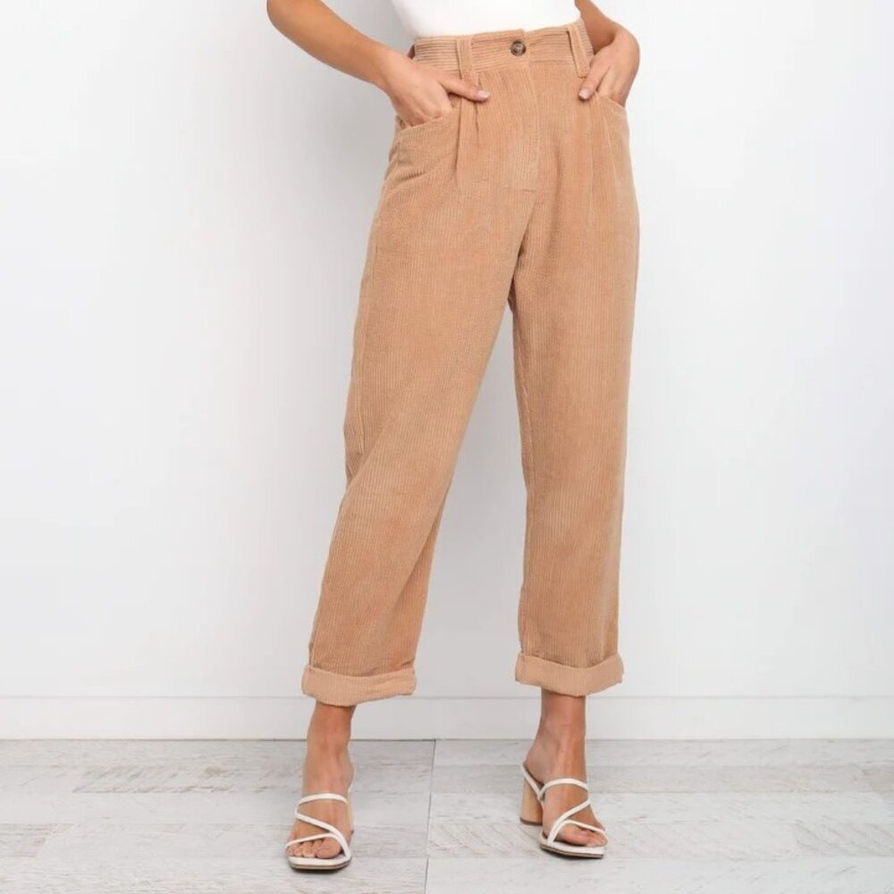 Petal and Pup Talaren Cuffed Corduroy Pants